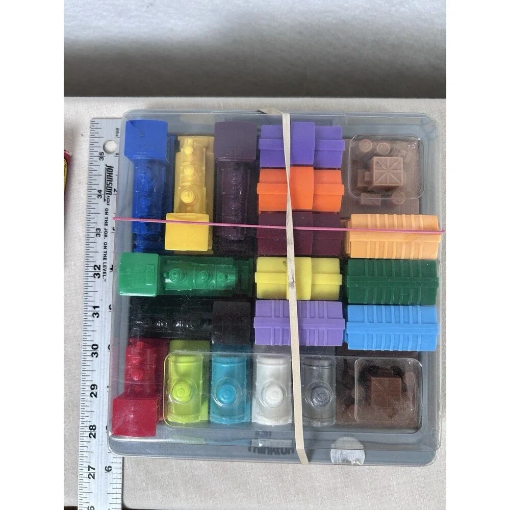 RAILROAD RUSH HOUR Train Escape Game complete Brain Teaser Puzzle Think Fun